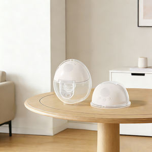 เครื่องปั๊มนมแบบพกพา OEM ใช้งานง่าย สะดวกสบาย ใช้พลังงานไฟฟ้า ชาร์จผ่าน USB แบตเตอรี่ 1200mAh สำหรับให้นมลูก เสียงเบา ปลอดสาร BPA ผลิตจากซิลิโคน - Product Image 1