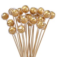 Cangkir Cokelat Plastik Ferrero Rocher, Nampan Transparan, Perlengkapan Pembungkus Bunga, Perlengkapan Kerajinan DIY, Ramah Lingkungan, Dapat Didaur Ulang