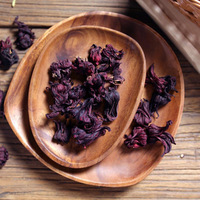 Fleur d'hibiscus séchée sans caféine, thé floral sain aux anthocyanes riches, goût acidulé, boisson quotidienne maison