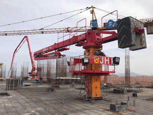Bomba De Concreto JIUHE Colocação Boom HG32 para Construção - Product Image 4
