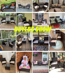 Muebles de exterior con personalidad para patio, sofá duradero de ratán, silla, <span class=keywords><strong>conjunto</strong></span> de sofá para Patio, juego de <span class=keywords><strong>mesa</strong></span> <span class=keywords><strong>y</strong></span> <span class=keywords><strong>sillas</strong></span> de jardín para pícnic al aire libre - Product Image 2