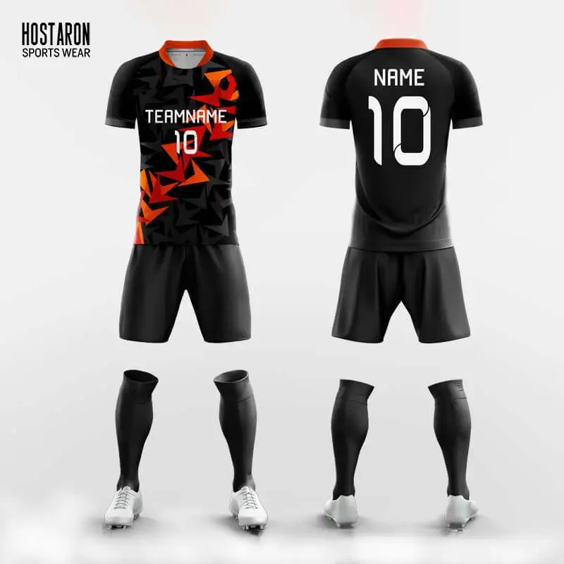 HOSTARON 100% poliéster Sublimação Camisetas de Clube Camisetas de Futebol Uniformes de Futebol Personalizados para Homens Conjunto de Desgaste de Futebol com Logotipo