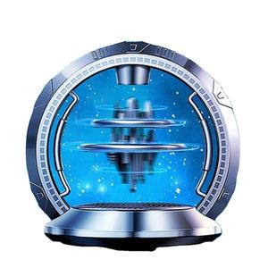 Diffuseur d'aromathérapie rotatif pour voiture Sky City, ornement solaire, purificateur d'air, aromathérapie - Product Image 1