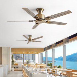 <b>Ceiling</b> <b>Fan</b> With Iron Blades No Light DC Motor <b>Remote</b> <b>Control</b> Energy Saving For Living Room And Study - Product Image 1
