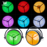 Projecteur LED Rétro DMX Rond 3-en-1 RGB 700W pour Scène, Bar, Discothèque, Spectacles en Direct
