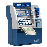 Distributeur automatique de billets ATM, boîte à monnaie, grande capacité, accessible, intelligent, mot de passe, carte à puce, pour enfants