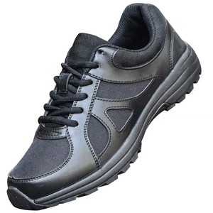 Nuevas Zapatillas de Entrenamiento de Verano Negras para Hombre y Mujer - Parte Superior de Microfibra Transpirable, Suela de Goma, Cierre con Cordones, Protección Laboral, Resistentes al Fuego - Product Image 3