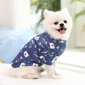 T-shirt personnalisé pour animaux de compagnie en polyester – Vêtements saisonniers légers et confortables pour chiens et chats – Vente au détail et en gros - Product Image 2