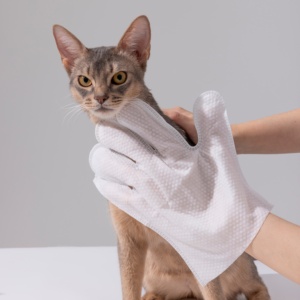 Guanti Monouso Portatili <span class=keywords><strong>per</strong></span> il Lavaggio degli Animali Domestici, Sicuri e Antibatterici, <span class=keywords><strong>per</strong></span> <span class=keywords><strong>Cani</strong></span> e Gatti, Anallergici, Delicati sulla Pelle, Vendita all'Ingrosso, Personalizzazione Completa - Product Image 2