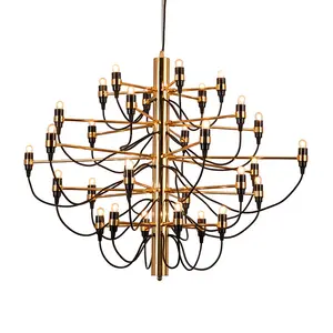 New Model Minimalist Italian European-style Lighting villa duplex building Simple Design chandelier Pendant Lamp for Living Room