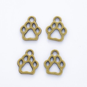 Ciondolo a quattro zampe in lega di zinco con impronta traforata per segnalibro commemorativo per <span class=keywords><strong>animali</strong></span> domestici - Product Image 6