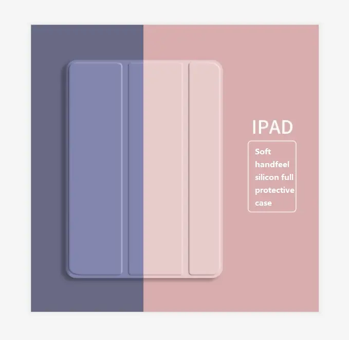 Soft TPU Tablet Hülle für iPad 10,2 Zoll Smart Cover Hülle für iPad 7./8./9. Generation 2019/2020/2021 für iPad 10.2 Hülle