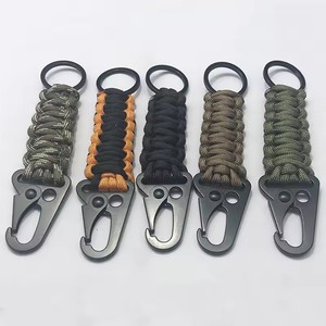 Clip de fixation pour bouteille d'eau avec boucle en sangle, en nylon, pour l'extérieur, EDC, escalade, mousqueton, ceinture, sac à dos, camping - Product Image 4