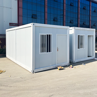 Maison préfabriquée en conteneurs modulaires, cabine combinée en conteneurs, dortoir de chantier, bureau, logement