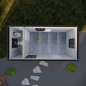 Case Prefabbricate Modulari con Colore Personalizzato, Ville <span class=keywords><strong>Container</strong></span> Abitabili, Casa Smontabile - Product Image 3