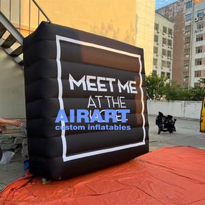 인쇄 로고 활동 장식 풍선 벽, 풍선 검은 배경 벽 풍선 판매 - Product Image 4