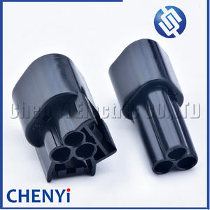 <span class=keywords><strong>3</strong></span> Pin Instrumenten stecker Drossel klappens toß stecker FW-C-3M-B FW-C-3F-B für Sur Ron S X Motorrad Keeway Cruiser Black ster - Product Image 4