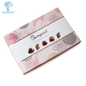 Exhibidor Personalizado con Caja de Acrílico para Venta, Caja de Dulces de Papel Rosa para Boda - Product Image 5