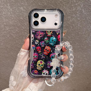 Funda 360 para iPhone 17 16 15 Pro Max, Carcasa Protectora <span class=keywords><strong>de</strong></span> Cobertura Total 3 en 1 con Brillantina, Accesorios para <span class=keywords><strong>Teléfono</strong></span> Móvil - Product Image 4