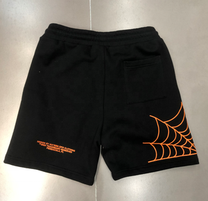 High Quality <strong>Zipper</strong> <strong>Pockets</strong> Plain Black <strong>Shorts</strong> Custom Design Puff Print Street Wear Heavy Cotton Baggy <strong>Shorts</strong> for <strong>Men</strong> - Product Image 6