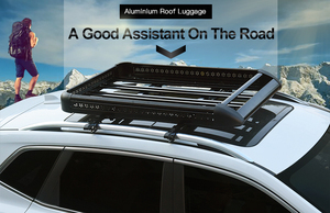 JINHUIJU Accessoires universels 4x4 personnalisés, porte-bagages <span class=keywords><strong>de</strong></span> <span class=keywords><strong>toit</strong></span> en aluminium, capacité <span class=keywords><strong>de</strong></span> charge <span class=keywords><strong>de</strong></span> 100 kg, montage sur <span class=keywords><strong>toit</strong></span> - Product Image 2