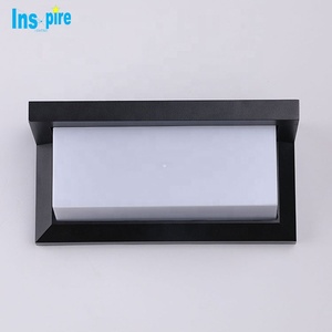Luces de pared <span class=keywords><strong>exterior</strong></span> modernas, linterna montada en jardín de aluminio, iluminación de pared Led impermeable para exteriores - Product Image 6