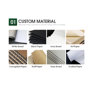 Kotak Hadiah Mewah Desain Eksklusif Custom Hot Stamping <span class=keywords><strong>Embossed</strong></span> Heaven And Earth Cover - Product Image 6