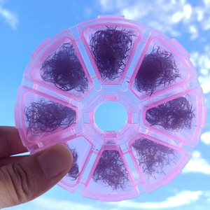 Neue Lager bestände 12d 14d Promade Volume Fan Wimpern verlängerung 20d Russian Wispy 0,03 0,05 0,07 C D L <span class=keywords><strong>M</strong></span> Curl Loose Premade Fans - Product Image 3