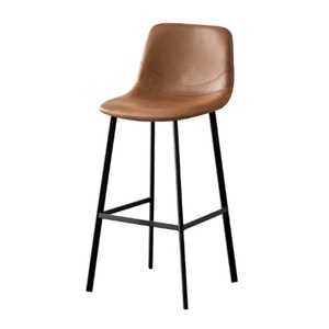 Household Sponge Backrest Chair Creative Office Dining Chair <b>bar</b> <b>Stool</b> - Product Image 4