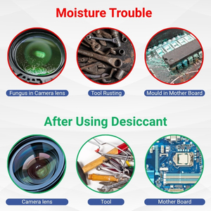 Tốt Nhất 500G Màu Xanh Silica Gel Hút Ẩm Tái Sử Dụng Độ Ẩm Hấp Thụ Hình Ảnh Chỉ Số Màu Sắc Cho Máy Ảnh Phụ Gia Dầu Khí - Product Image 5