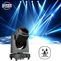 Projecteur laser mobile étanche 300W à faisceau, en fibre de carbone 0.72 °   Écran tactile LCD DMX RDM pour événements en plein air, concerts et spectacles