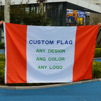 3x5 drapeau personnalisé imprimé logo drapeaux personnalisés de haute qualité pour les activités de plein air