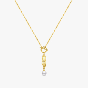 925 Diseño <span class=keywords><strong>de</strong></span> Arte <span class=keywords><strong>de</strong></span> plata esterlina <span class=keywords><strong>la</strong></span> <span class=keywords><strong>persistencia</strong></span> <span class=keywords><strong>de</strong></span> <span class=keywords><strong>la</strong></span> <span class=keywords><strong>memoria</strong></span> reloj trenzado collar con colgante <span class=keywords><strong>de</strong></span> perla para mujer joyería fina - Product Image 1