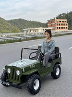 Go Kart Eléctrico de 650W 48V para Adultos y Niños, Transmisión por Eje, Freno de Disco, Velocidad Máxima de 40 km/h, Autonomía de 35-40 km, Batería de Plomo-Ácido de 20AH, 200 kg