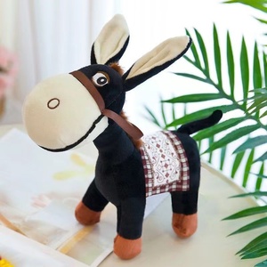 Piccolo <span class=keywords><strong>asino</strong></span> creativo peluche bambola simpatica animale ragazza pigro cuscino regalo PP cotone riempito per la fornitura diretta di compleanno della fabbrica - Product Image 2