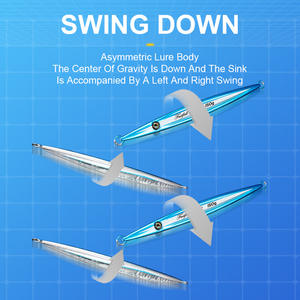 Appât de gabarit en métal J104 pour poisson coulant rapidement 150g 200g 250g 300g 400g Pyramide triangulaire avec oeil <span class=keywords><strong>du</strong></span> <span class=keywords><strong>diable</strong></span> - Product Image 4