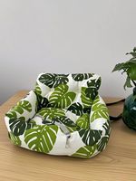 BunnyHi CZ004 Siège de voiture pour animaux de compagnie en bambou écologique de luxe, type dos de tortue, pour chiens et chats, avec nettoyage facile