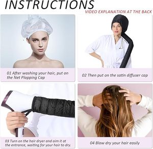 All'ingrosso Custom Barbiere Asciugacapelli Capelli per le Donne Sliver Rosa Nero Viola Regolabile Cappuccio Asciugacapelli Cappuccio - Product Image 6