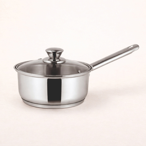 Cacerola de Acero Inoxidable con Tapa de Vidrio y Base Encapsulada para Inducción - Product Image 3