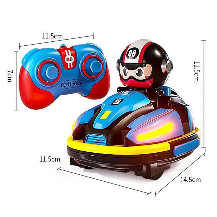 Remote Control Car Bumper Stunt RC Battle Cars for Toddlers