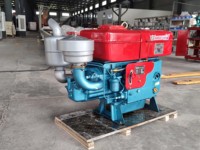 Moteur Diesel S195 S1100 S1105 S1110 S1115 S1125 13HP 18HP 20HP 22HP 25HP Populaire Refroidi par Eau