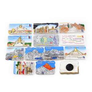 ของที่ระลึกแม่เหล็กติดตู้เย็นเนปาล ทำจากเรซิ่นโพลีเรซิ่น รูปทรงสามมิติ สำหรับตกแต่งบ้าน - Product Image 3