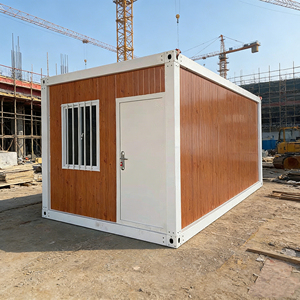 Maison conteneur en acier, maison mobile, conteneur préfabriqué détachable, mini-maison pour bureau, bâtiment modulaire, <span class=keywords><strong>site</strong></span> de construction - Product Image 1