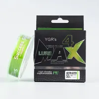 YGR MAX X4 PE tressé ligne de pêche 100m/150m haute résistance et résistant à l'abrasion usine directe budget-amical pour la pêche en rivière