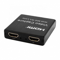 Carte de capture vidéo Xput HDMI vers USB2.0, enregistreur 1080P avec sortie audio en boucle, captureur vidéo portable pour jeux, streaming vidéo en direct