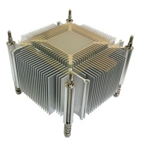 Refroidisseur de processeur PC TDP 70W pour LGA1150 1151 1155 1156 1200, radiateur de refroidissement par air pour CPU, profil en aluminium 6061, dissipateur thermique en extrusion
