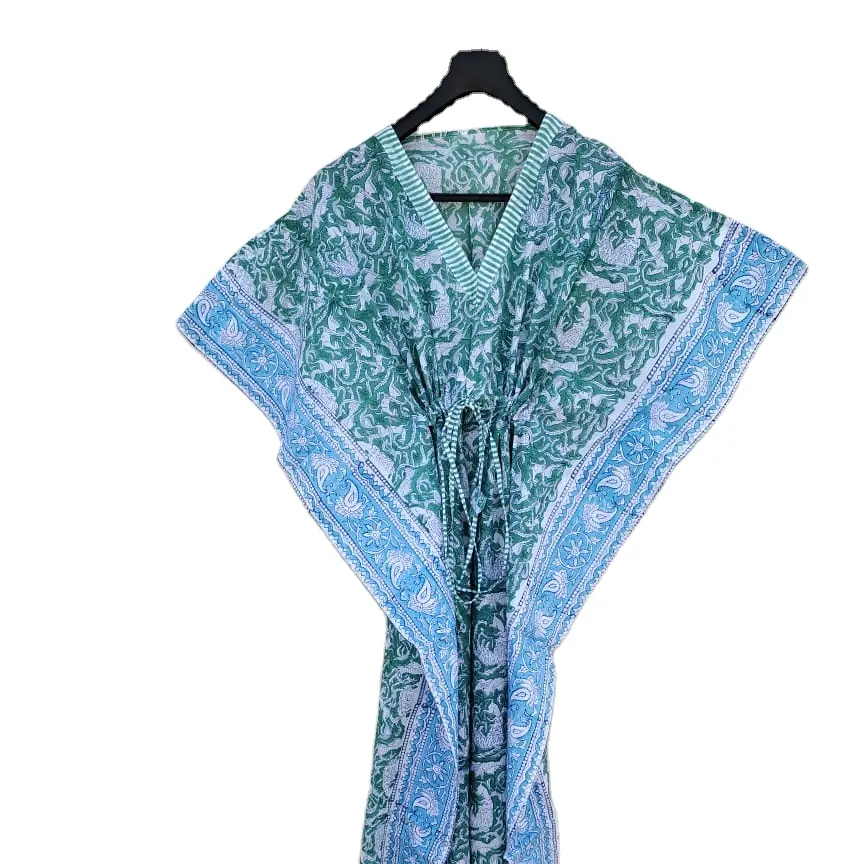 stylish One Piece Cotton Caftan long kaftan hot selling Dress 36 x 50 inches GREY-02 Color Customization