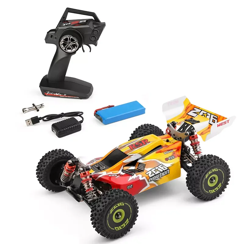 Wltoys 144010 1/14 4WD 70km/hオフロード車ブラシレスモーター