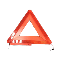 Kit d'outils d'urgence LI LED HXJ-6 Importation d'accessoires de voiture Outils de véhicule Triangle d'avertissement LED d'urgence de voiture