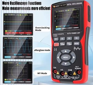 XE-703S XEAST 2채널 50MHz 오실로스코프 280MS 샘플링 속도 3 in 1 신호 발생기 멀티미터 다기능 - Product Image 4